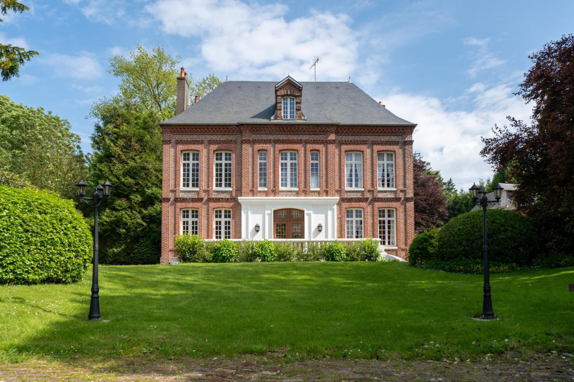 Le Manoir De La Belle Epoque Bed & Breakfast Bethencourt-sur-Mer ภายนอก รูปภาพ