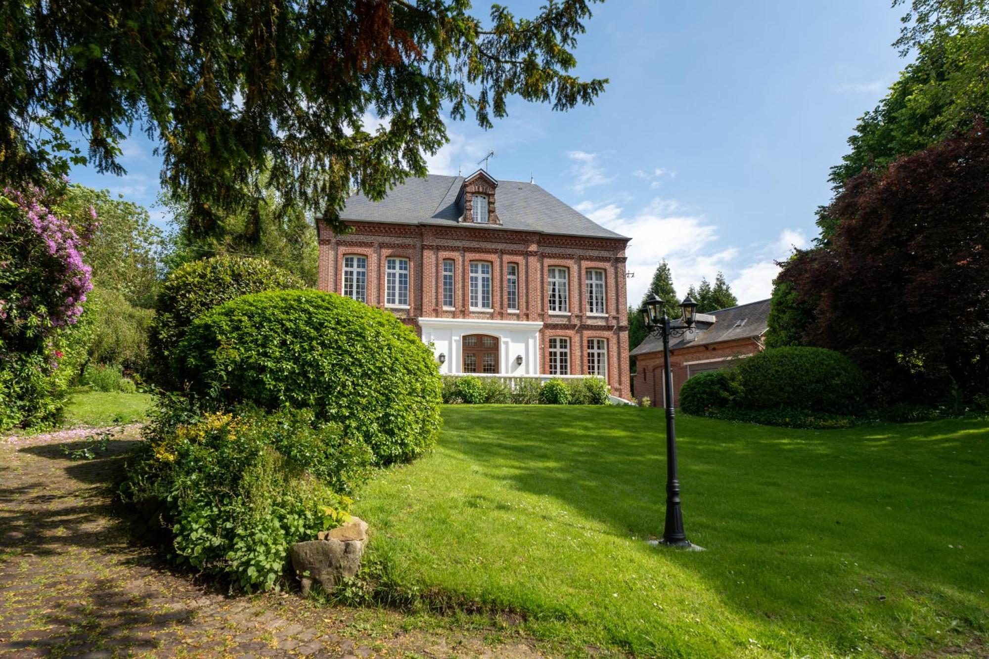 Le Manoir De La Belle Epoque Bed & Breakfast Bethencourt-sur-Mer ภายนอก รูปภาพ