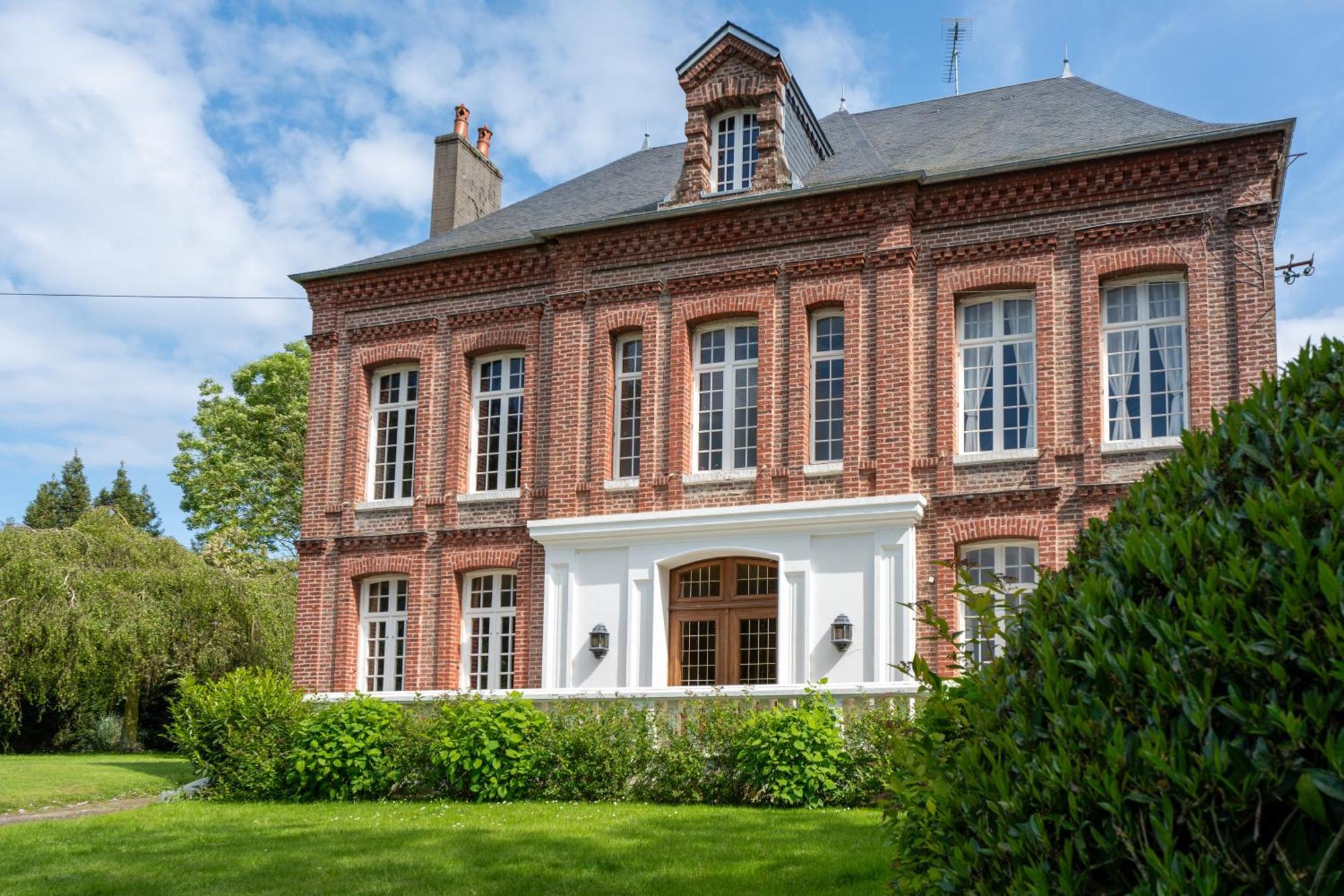 Le Manoir De La Belle Epoque Bed & Breakfast Bethencourt-sur-Mer ภายนอก รูปภาพ