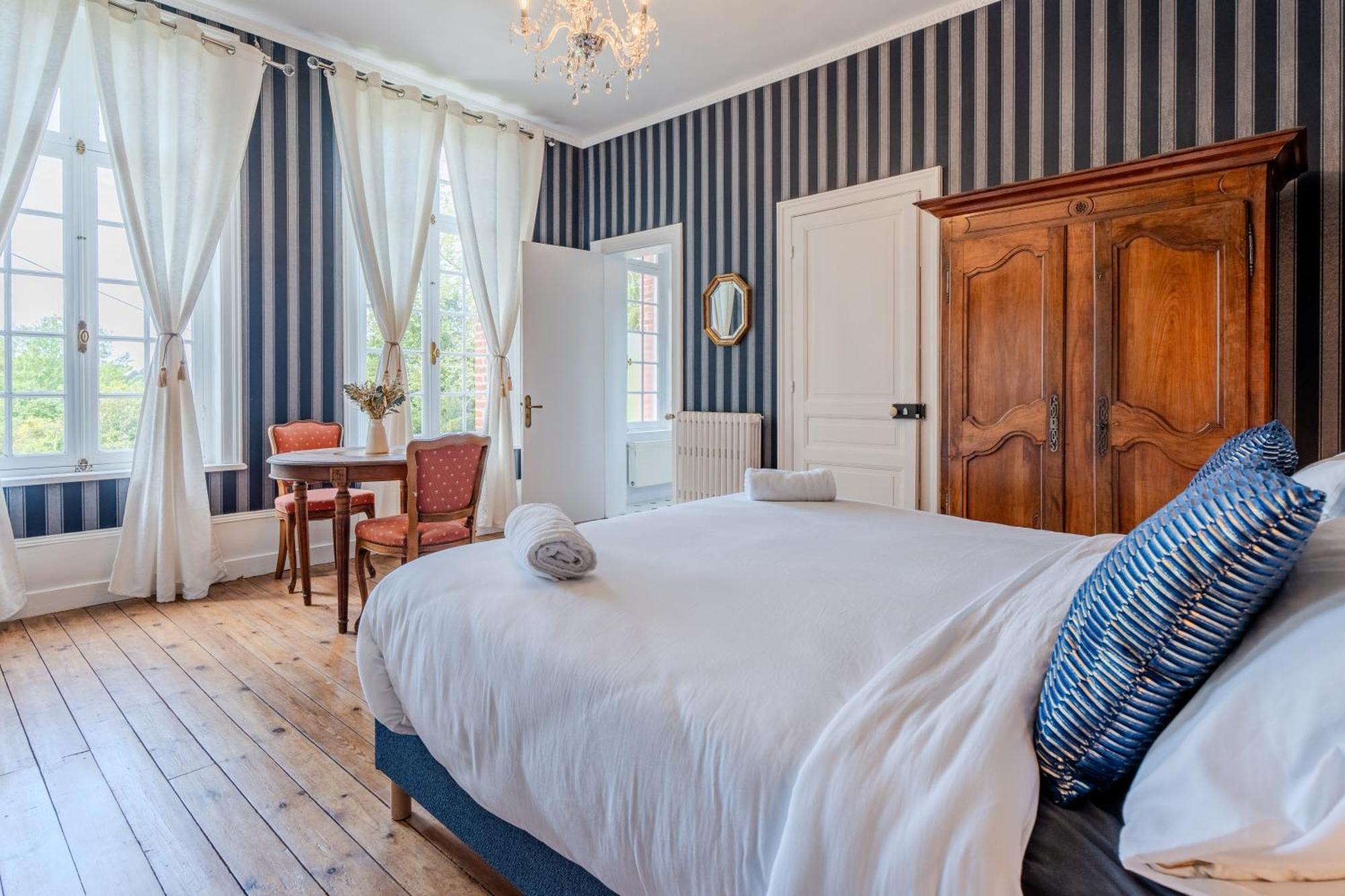 Le Manoir De La Belle Epoque Bed & Breakfast Bethencourt-sur-Mer ภายนอก รูปภาพ