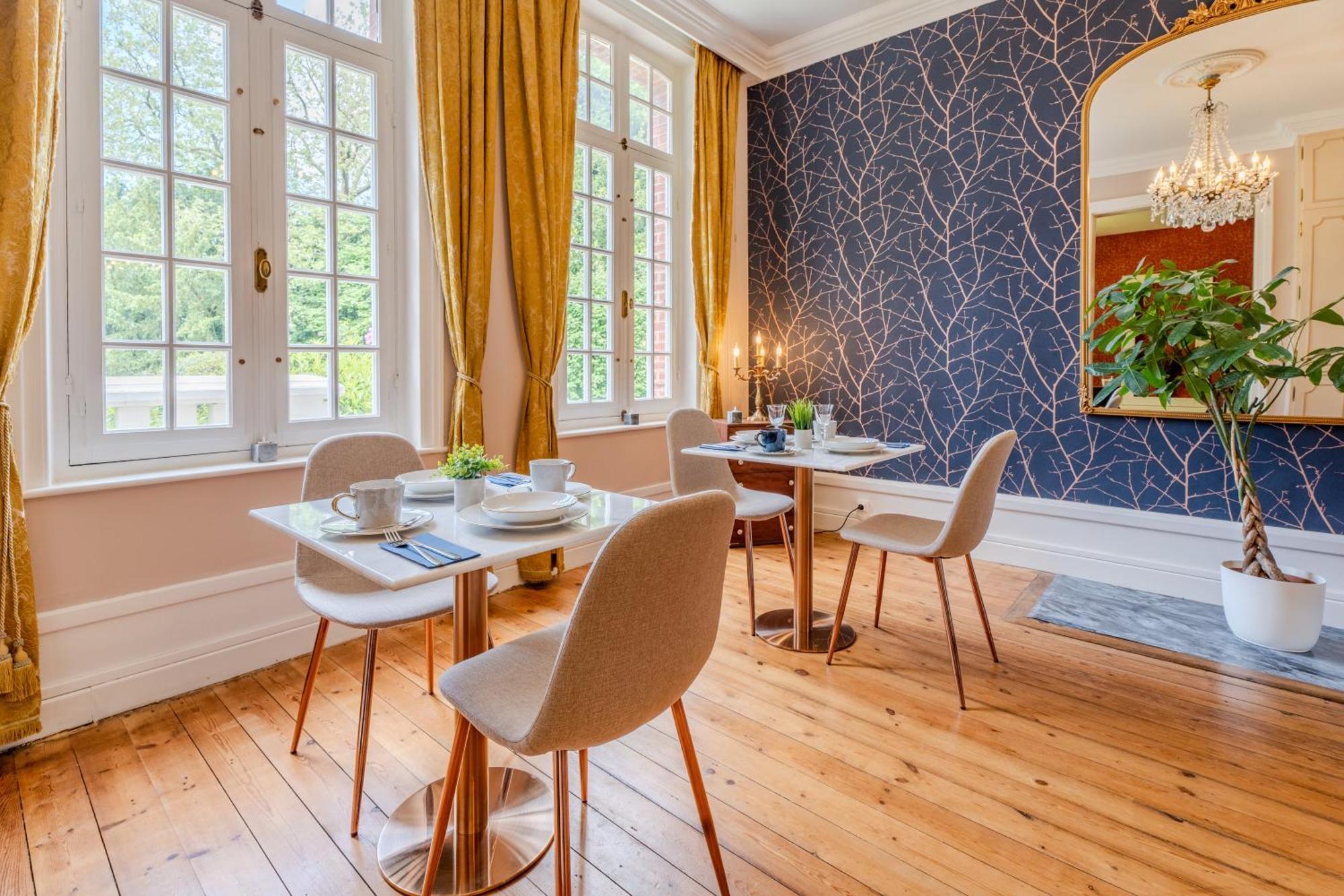 Le Manoir De La Belle Epoque Bed & Breakfast Bethencourt-sur-Mer ภายนอก รูปภาพ