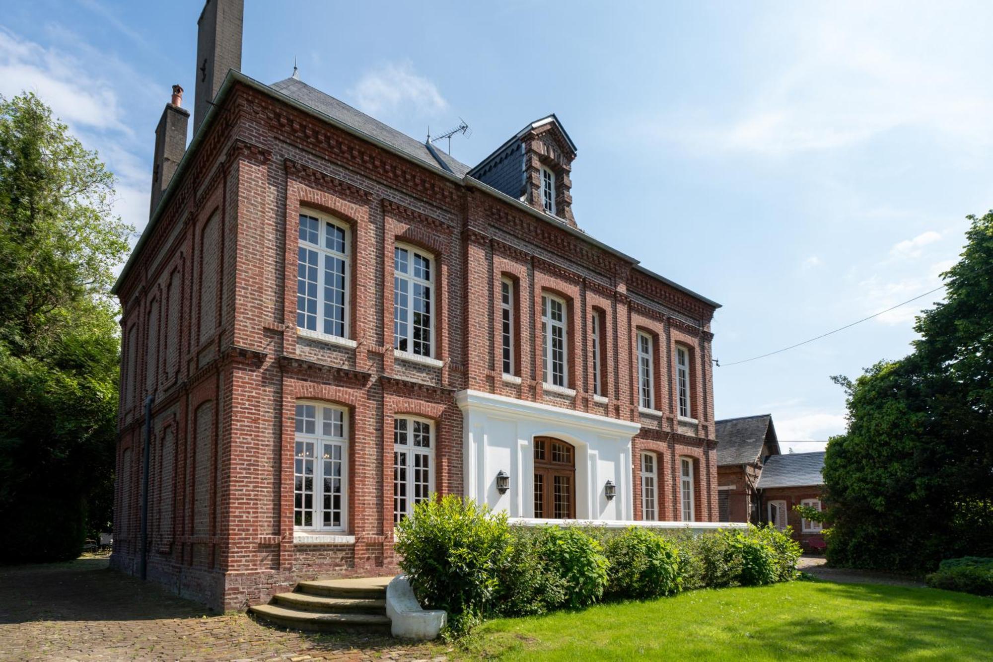 Le Manoir De La Belle Epoque Bed & Breakfast Bethencourt-sur-Mer ภายนอก รูปภาพ