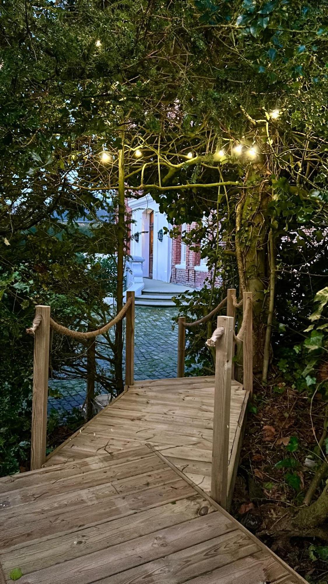Le Manoir De La Belle Epoque Bed & Breakfast Bethencourt-sur-Mer ภายนอก รูปภาพ