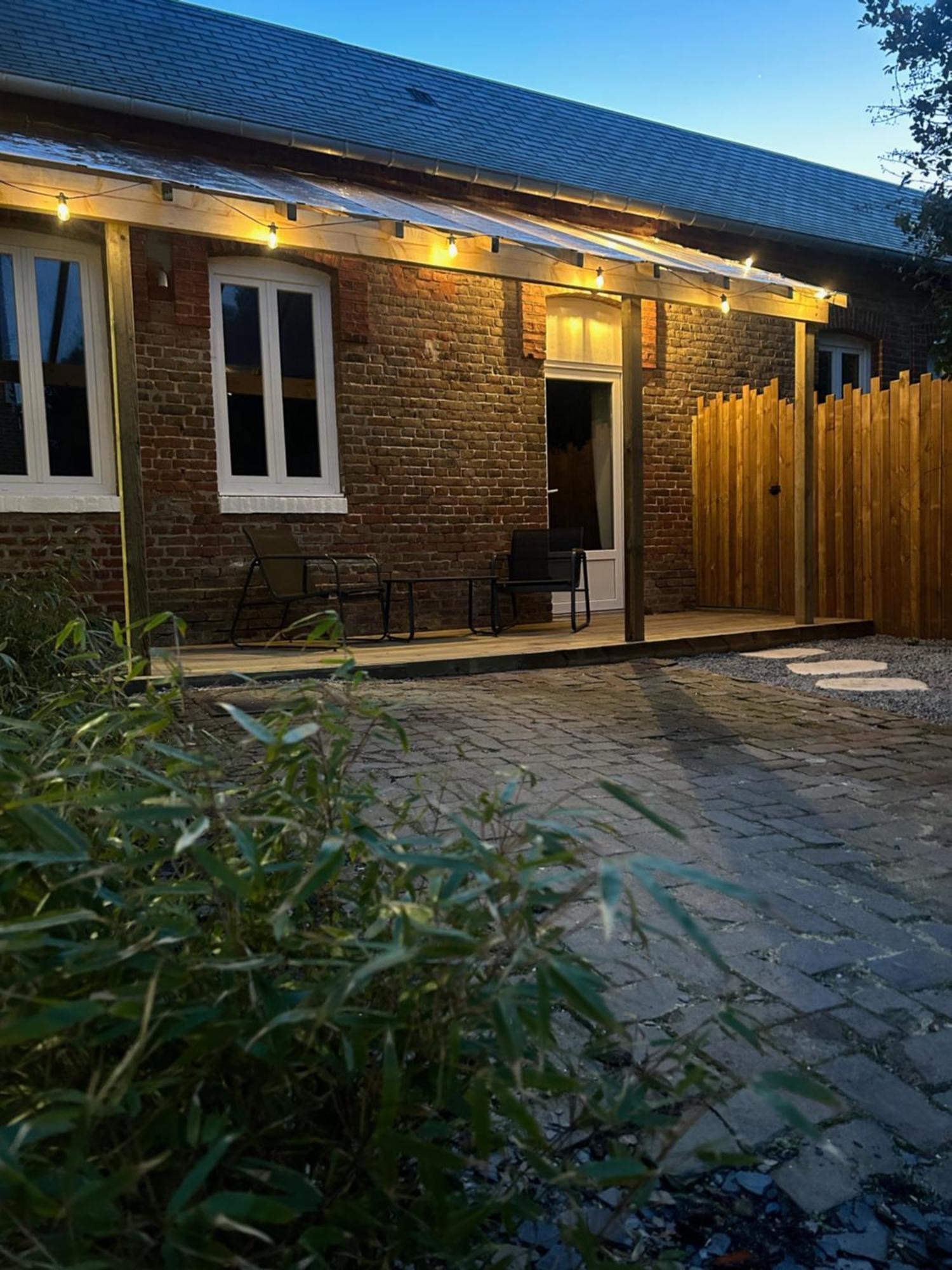 Le Manoir De La Belle Epoque Bed & Breakfast Bethencourt-sur-Mer ภายนอก รูปภาพ